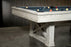 Nixon Nora 7' Slate Pool Table in Whitewash Finish w/ Dining Top Option
