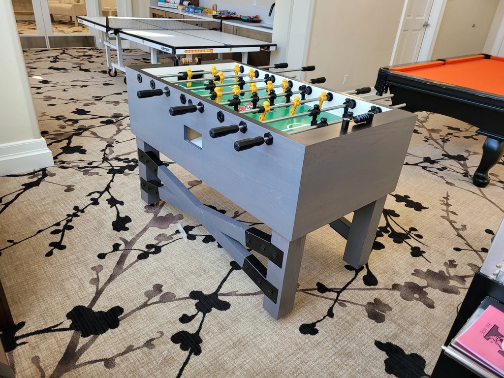 Tornado Rustic Furniture Foosball Table — Luxe Game Tables