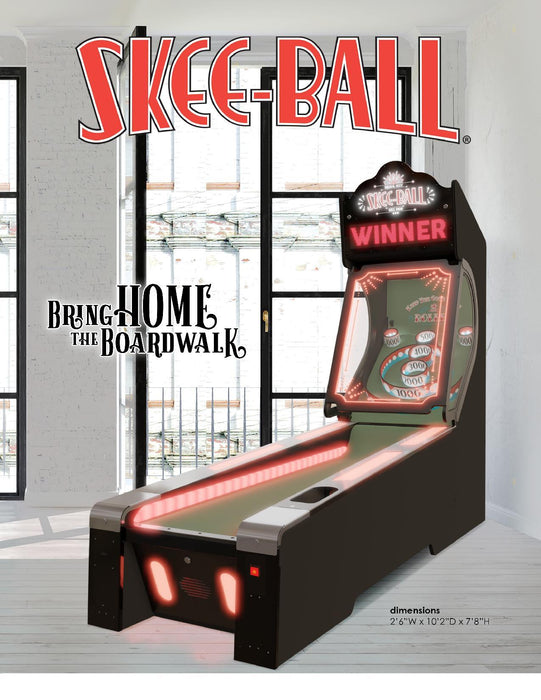 Skee-Ball Glow Alley
