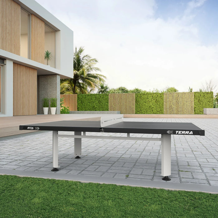 kettler champ 3.0 outdoor Kettler Terra Outdoor Stationary Table Tennis Table — Luxe Game Tables