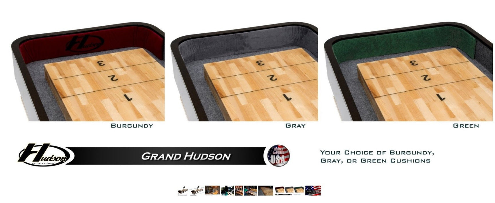 Hudson 12' Grand Hudson Shuffleboard Table