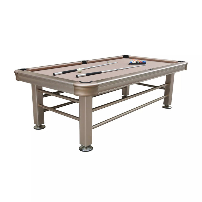 The Imperial Outdoor 8' Champagne Pool Table