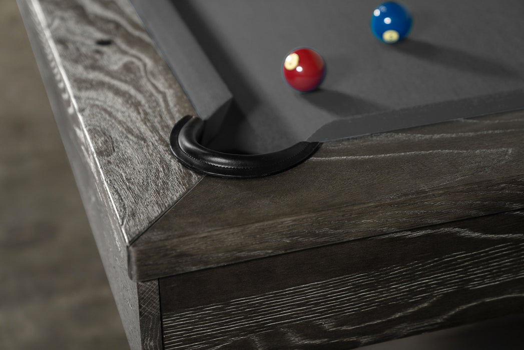 Nixon Rocky 8' Slate Pool Table in Charcoal Finish w/ Dining Top Option