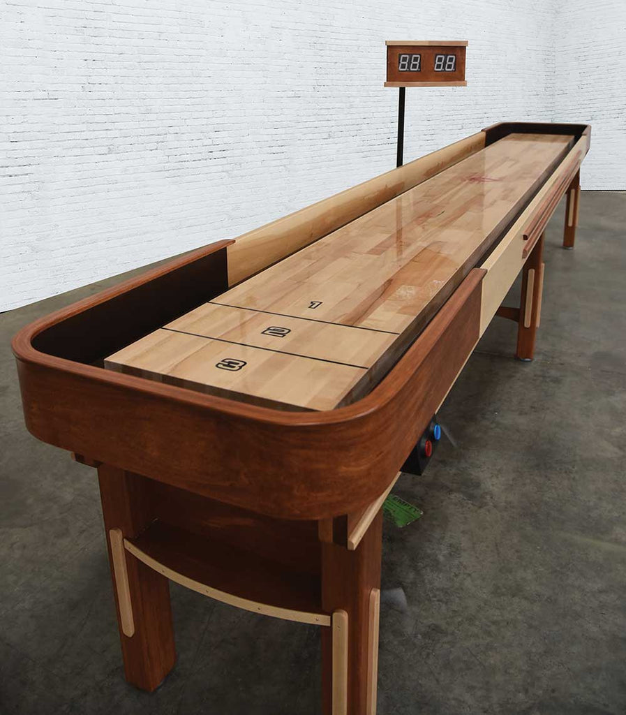 Venture Grand Deluxe Sport 12' Shuffleboard Table — Luxe Game Tables