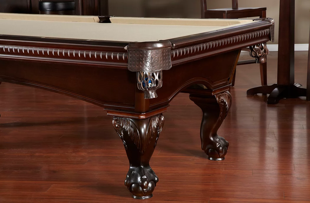 American Heritage Billiards Marietta 8' Slate Pool Table in Sierra ...