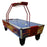 Gold Standard Games 8' Gold Flare Home Elite Air Hockey Table with Electronic Scoreboard
