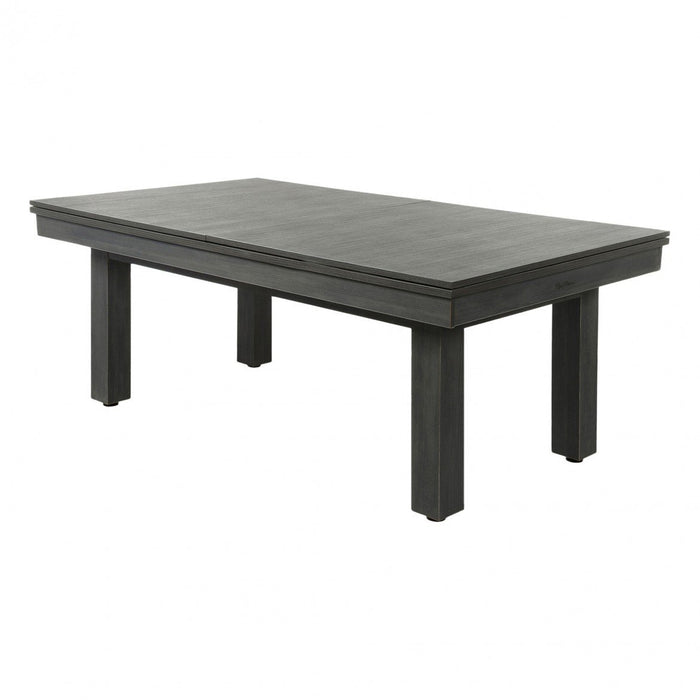 Rene Pierre Billiards Lafite grey Pool Table with Dining Top
