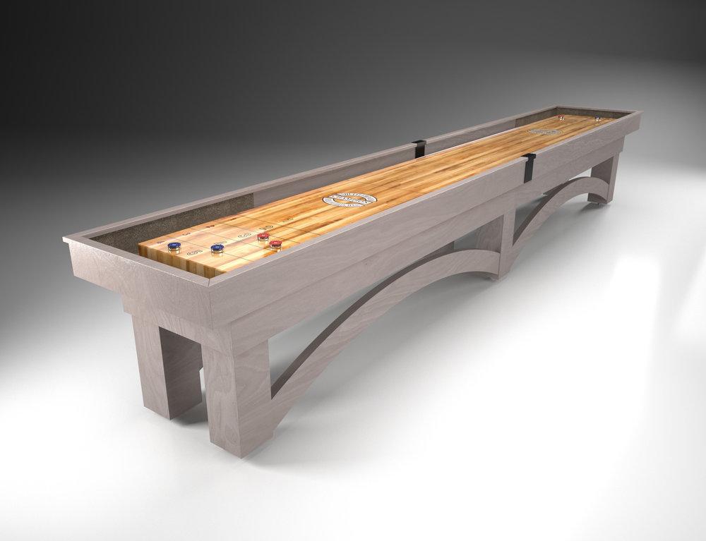 Champion Arch 16' Shuffleboard Table — Luxe Game Tables