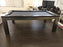 Playcraft Monaco 8' Slate Pool Table with Dining Top with Steel Grey Felt