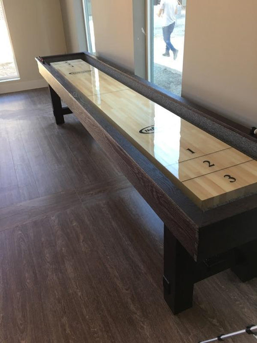 Shade Retro Imperial Reno Rustic 12' Shuffleboard Table