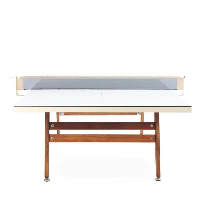 RS Barcelona RS Stationary White Outdoor Tennis Table
