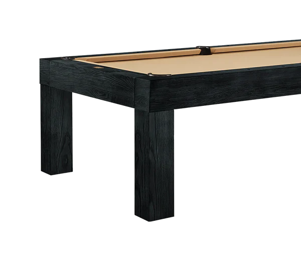 American Heritage Billiards Alta 8' Slate Pool Table in Black Ash