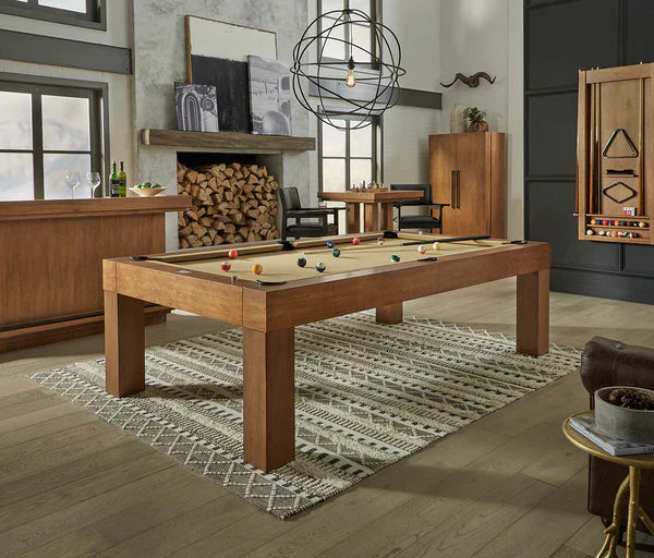 American Heritage Billiards Alta 8' Slate Pool Table in Walnut — Luxe ...
