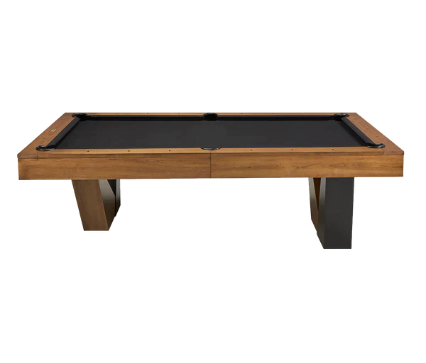 American Heritage Billiards Annex 8' Slate Table in Brushed Walnut