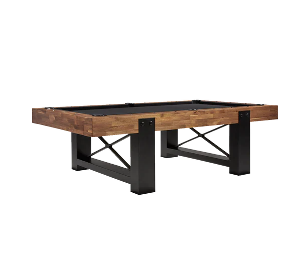 American Heritage Billiards Knoxville 8' Slate Pool Table in Acacia