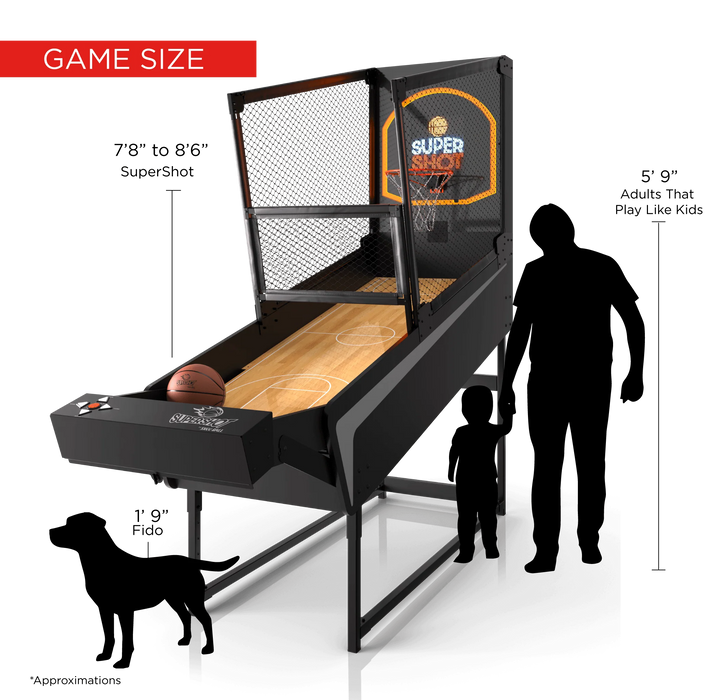 Skee-Ball SuperShot Home Arcade Basketball