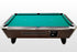 Valley Panther ZD 11 Highland Maple Coin Operated Pool Table with Green Felt