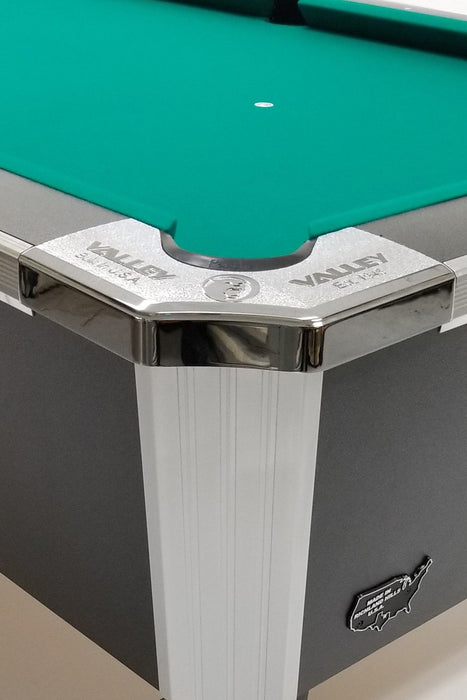 Valley Panther ZD 11 Black Cat Coin Operated Pool Table — Luxe Game Tables