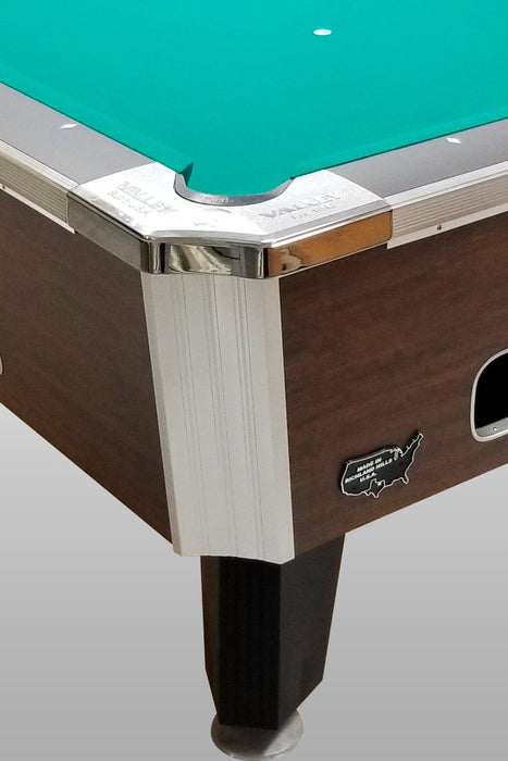 Valley Panther ZD 11 Highland Maple Coin Operated Pool Table — Luxe ...